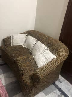 7 seater sofa with free sofa covers pf blue cover 0