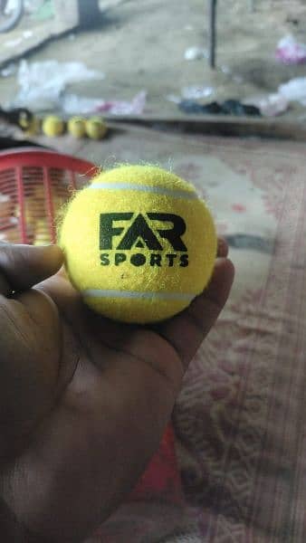 pure rubber tennis balls 70mm 72mm 4