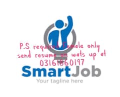 Part/ Short time jobs opportunities (Female Only)