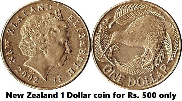 10 Different Dollar Coins of 10 Different Countries(USA, NZ, Canada+) 12