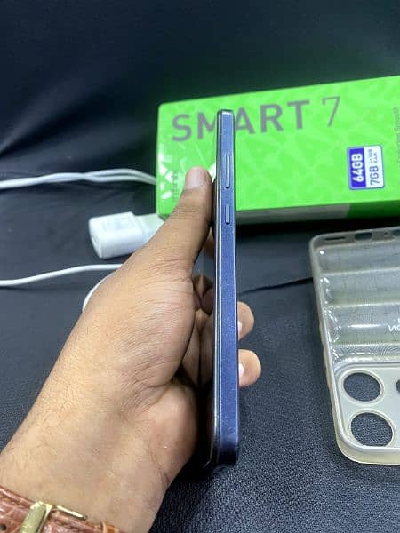 infinx smart 7 4+3 gb Ram storage 64 gb 5