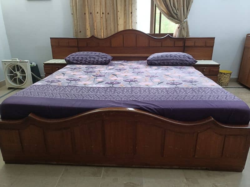 bed set with dressing table 1