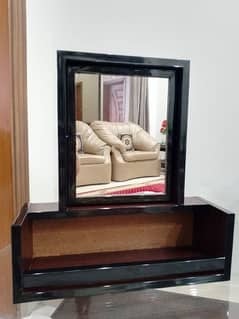 Elegant wall hanging Dressing Table with Mirror