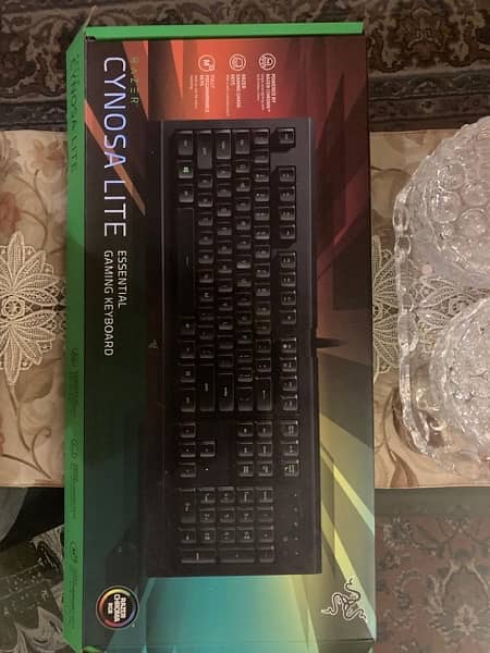 Razer cynosa lite keyboard slightly used 2