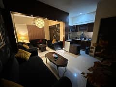 Defence DHA phase 6 Muslim commercial furnished studio flat available for rent 0