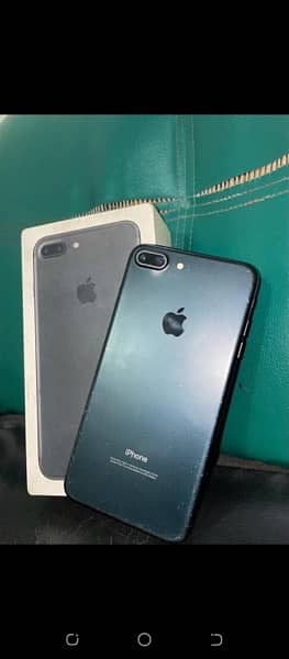 iPhone 7plus pta approve 128gb with box 0