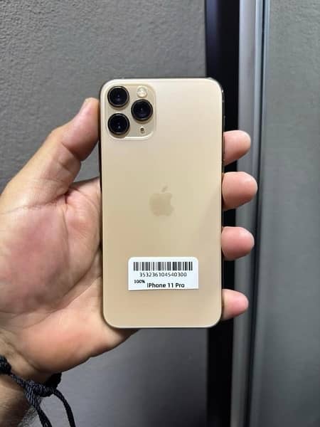 Iphone 11 Pro 256gb Pta approved Gold green grey water pack sealed 1