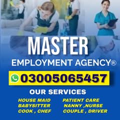 Maids / Cook / Driver / Patient care / Babysitter All domestic staff