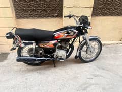 Honda CG125 Black 0