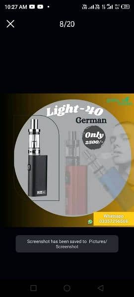 Recharge able Refill able High Smoking vape 9