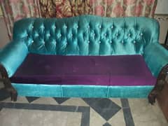 purple sofa 3 seater