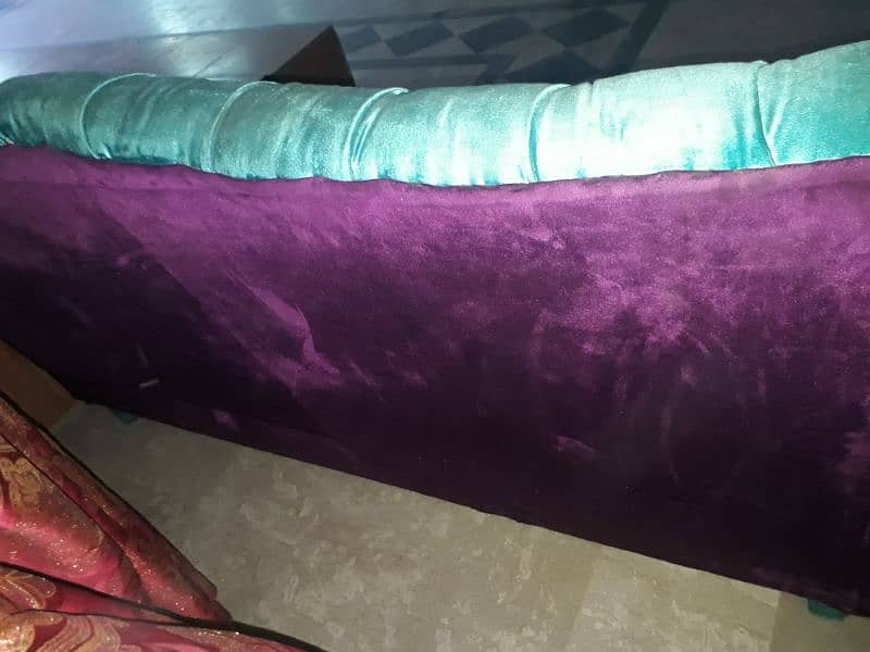 purple sofa 3 seater 2