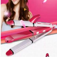 3 in 1 Hair Straightener Curling Irons (Cash On Delivery)