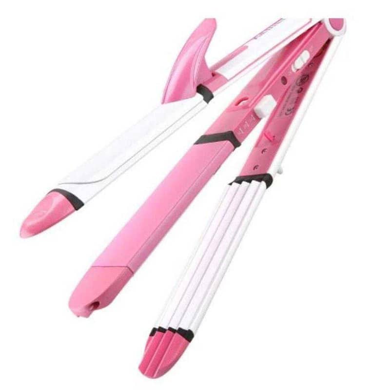 3 in 1 Hair Straightener Curling Irons (Cash On Delivery) 6