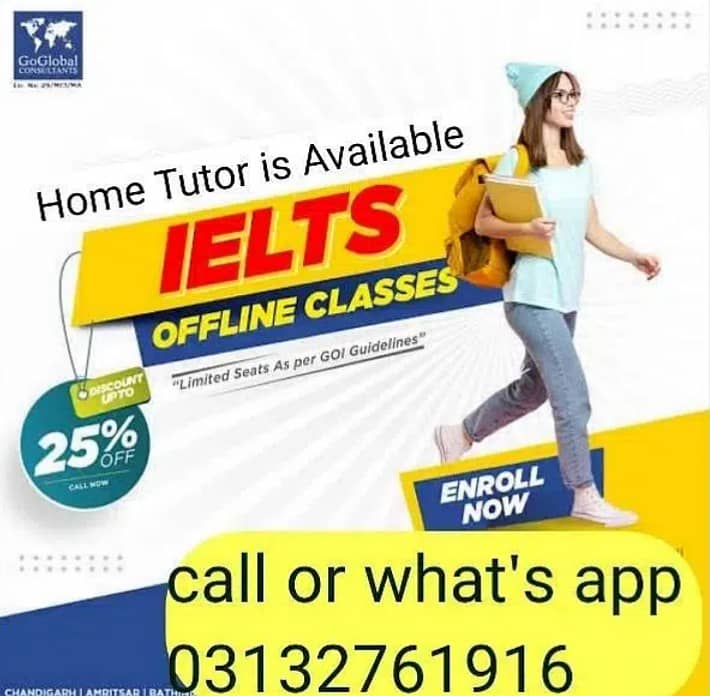 IELTS ONLINE CLASSES OR HOME TUITION 1