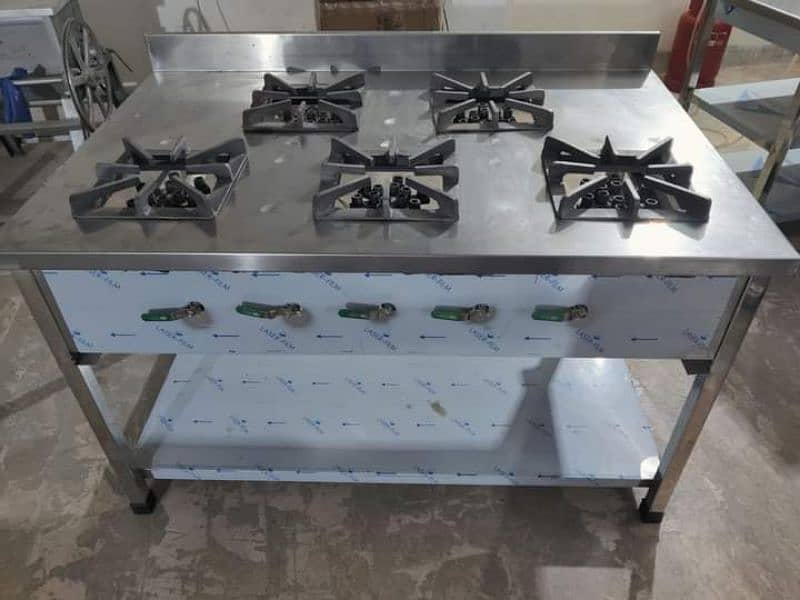 kitchen Equipment/ Fryer/ Hot Plate/Shawarma Counter kitchen equipment 2