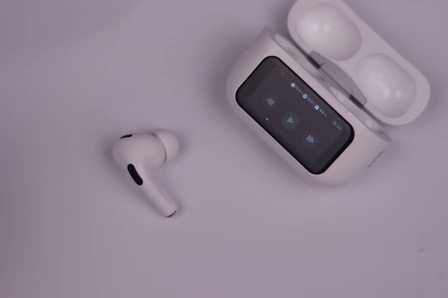 A9 Pro Touch Screen Airpods Pro - ANC Wireless Earbuds 2nd Generation 2