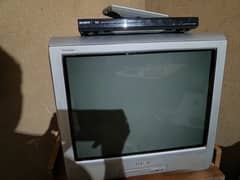 SONY TV 21" EXCELLENT CONDISTION WITH DVD PLAYER 0