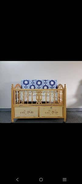 Wooden baby cot | baby cot | Baby bunk bed | Baby prams (0-7 years) 1