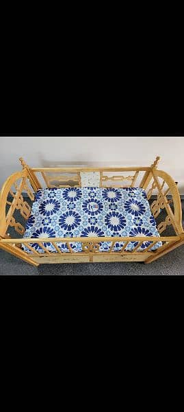 Wooden baby cot | baby cot | Baby bunk bed | Baby prams (0-7 years) 5