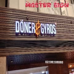 sign board / steel word sign board / Neon sign board 0