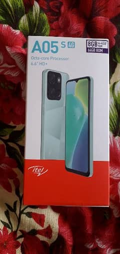 itel A05s 4+4rom  64gb