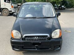 Hyundai Santro 2004 executive power windows,power steering chilled AC