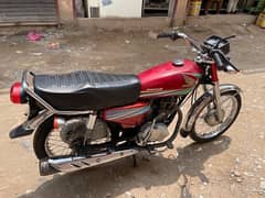 Honda CG 125 || 2012 Model || - Red Colour -Good Condition