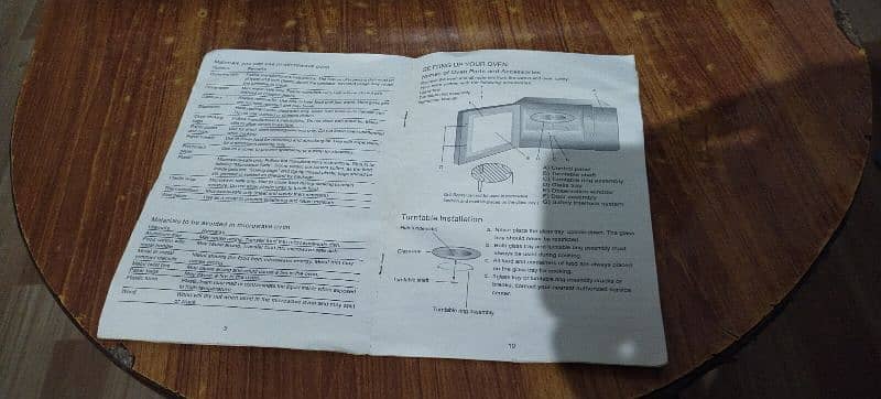 kenwood microwave oven AG-3034 6