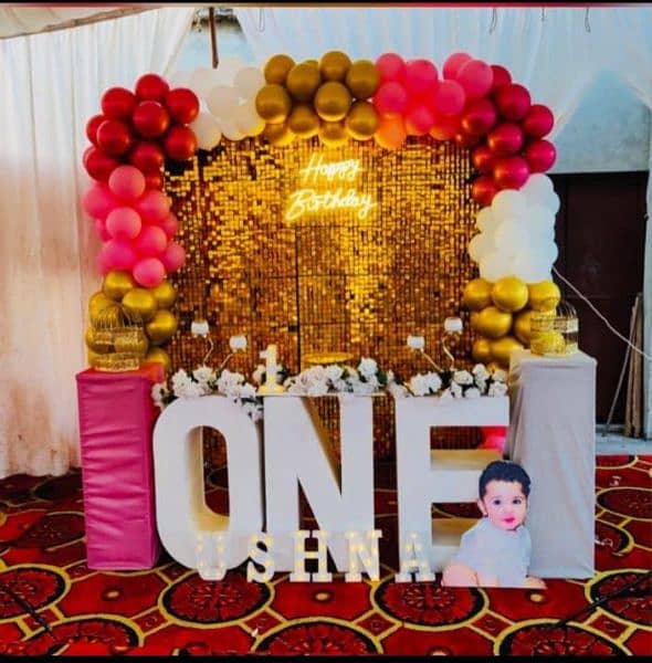 Birthday Event Decor Services 16