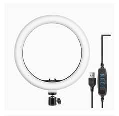 XD-260 26cm Round Selfie Stick Photography Ring Light for YouTube,Tak 0