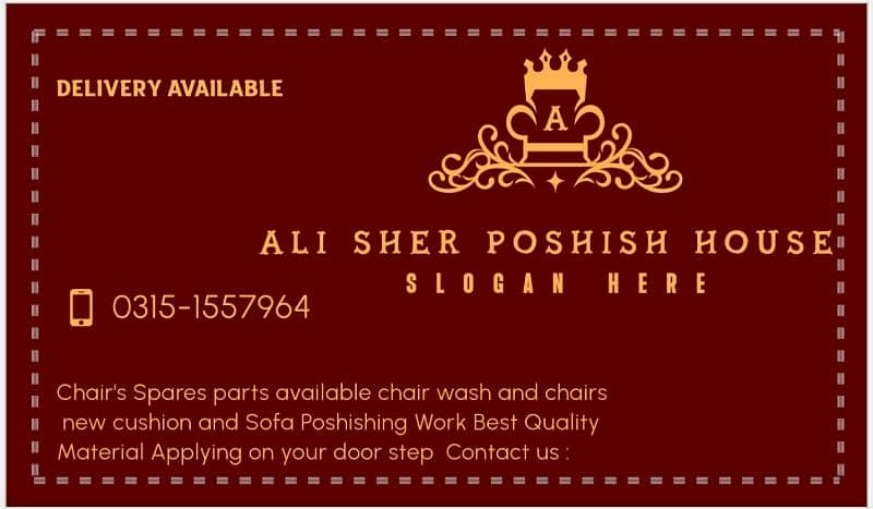 Chair's repairing service available on your door step contact with me 0