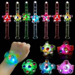 Light Up Fidget Spinner Bracelets Favors For Kids