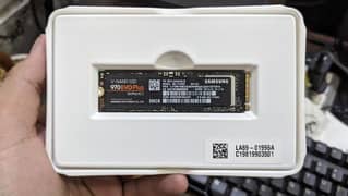 Samsung 970 evo plus nvme m2 500GB SSD