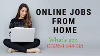 full time home base online work available for male and female