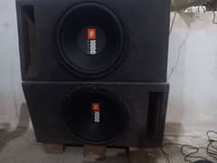 car woofer with amplifier very good nd strong