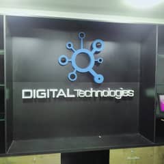 light wala sign board / steel word sign board / shop logo board / 3d