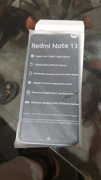 Title: "Xiaomi redmi note 13 Urgent for Sale" 0