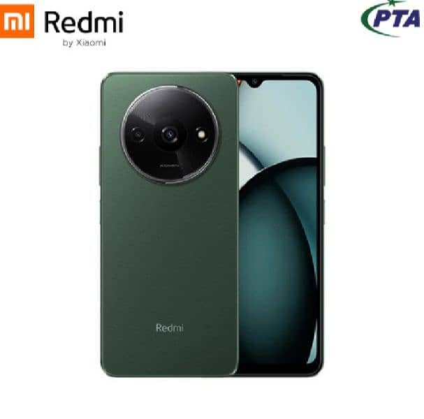 REDMI A3 PTA APPROVED 1 YEAR WARRANTY. FREE DELIVERY ALL OVER PAKISTAN 1