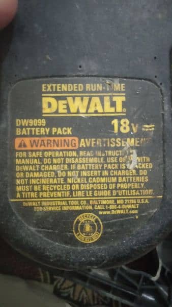 DeWalt cordless drill machine 2