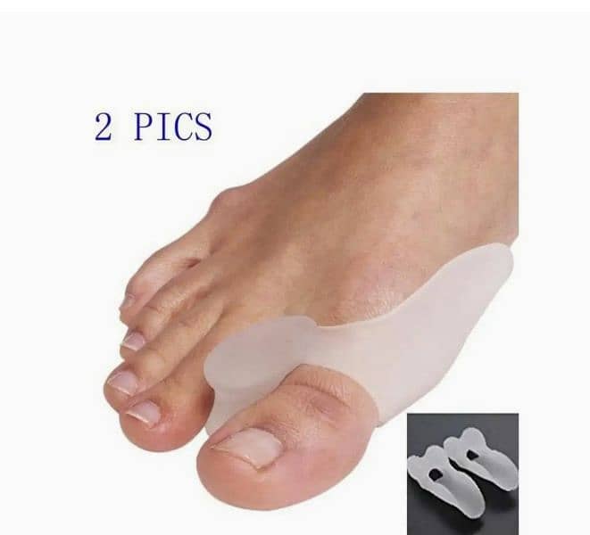 Alexvyan Toe straightener + 1 Pair Silicone Gel Bunion Protector Toe 11