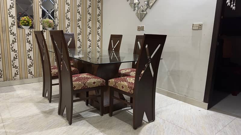 6 Chair Dining Table 1