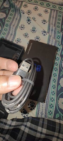 Samsung S8, original charger with original type c data cable 2