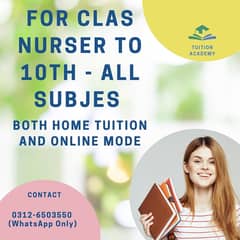 HOME TUITION + ONLINE MODE 0