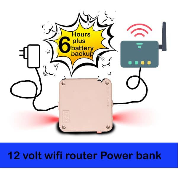 wifi router power bank 0