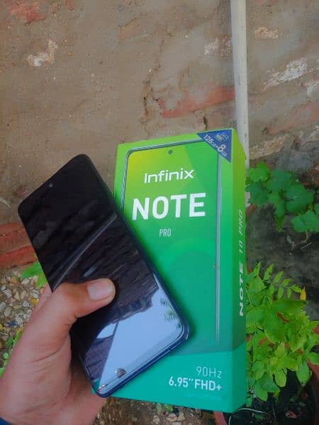 Infinix note 10 pro with box 8