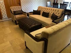 Pure sheesham wood 6 seater Sofa Set