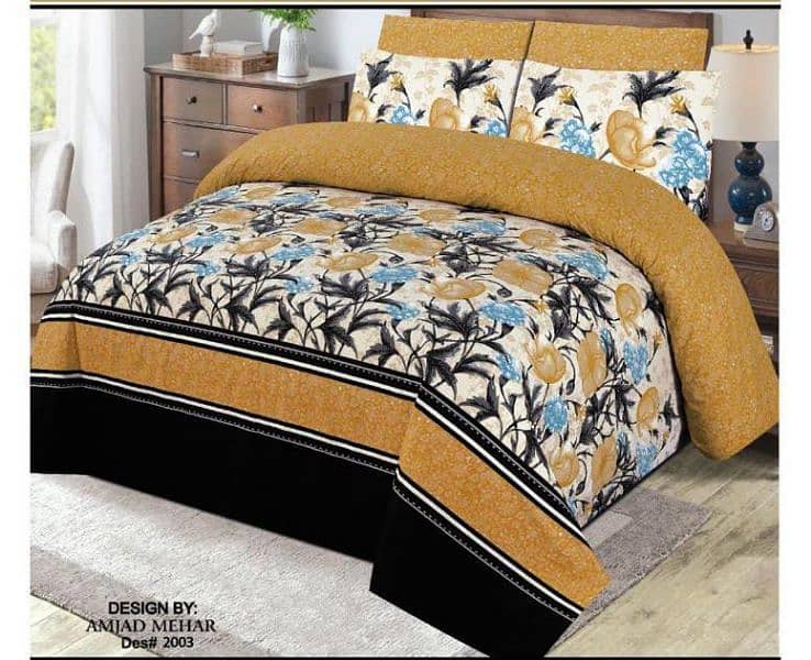 Pure Cotton Bedsheets and Customized Comforter Sets 3