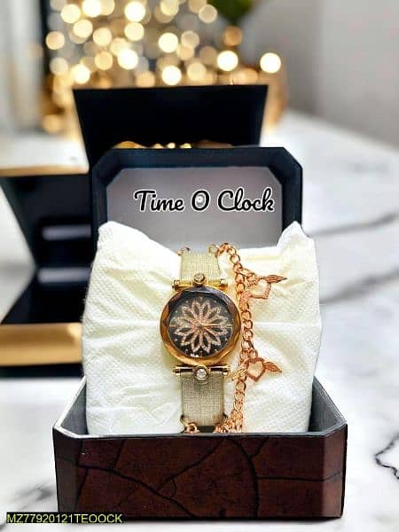 Ladies watch with bracelet 03218600883 free delivery 1