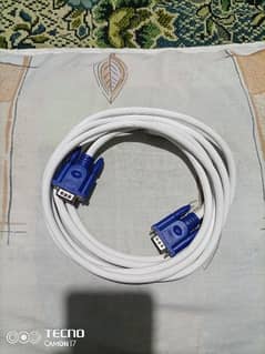 VGA cable 3metre Gold pins